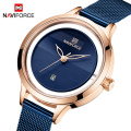 NAVIFORCE 5014 Casual Women Watches Ladies Business Quartz Wristwatch Waterproof Stainless steel Luxury Clock Relogio Feminino